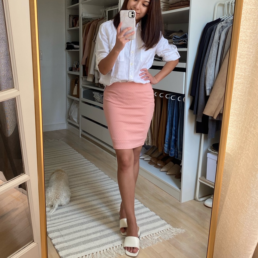 F21 Pink Mini Skirt